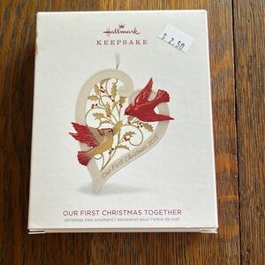 Hallmark keepsake our first Christmas together 2018 inbox